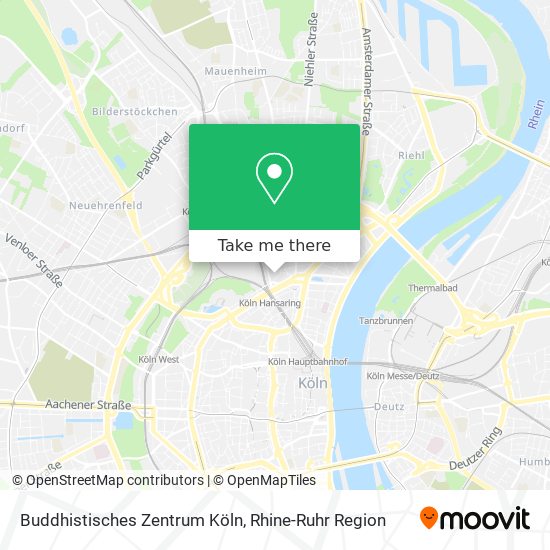 Buddhistisches Zentrum Köln map