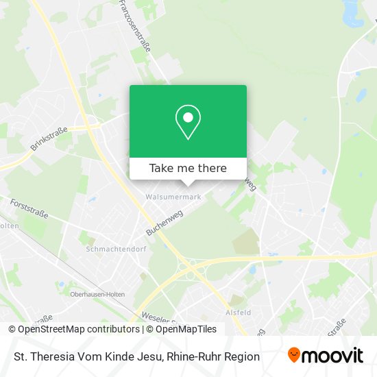 St. Theresia Vom Kinde Jesu map