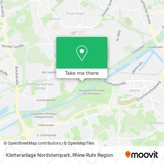 Карта Kletteranlage Nordsternpark