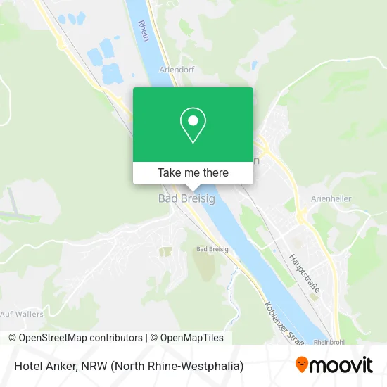 Карта Hotel Anker