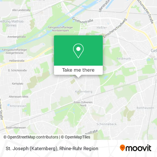 Карта St. Joseph (Katernberg)