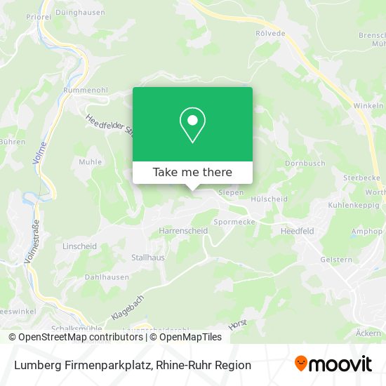 Lumberg Firmenparkplatz map