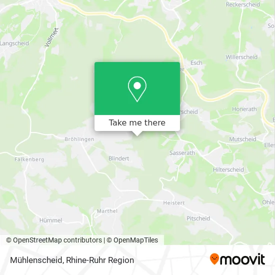 Карта Mühlenscheid