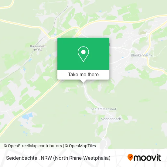 Карта Seidenbachtal