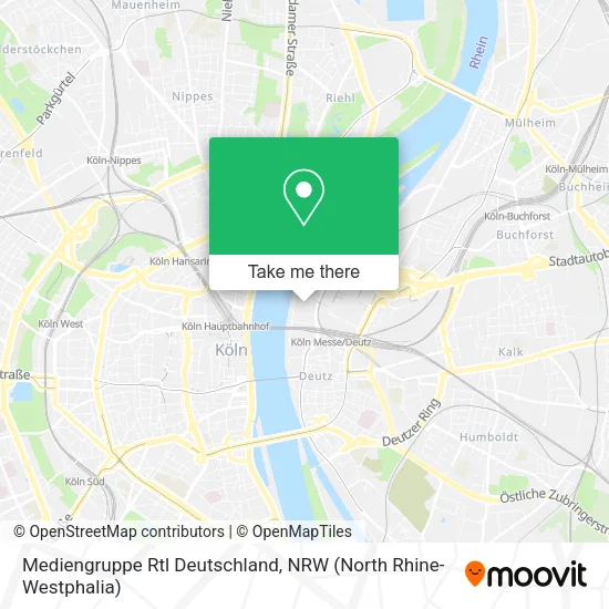 Карта Mediengruppe Rtl Deutschland