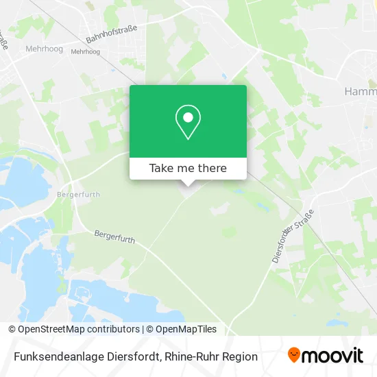 Карта Funksendeanlage Diersfordt