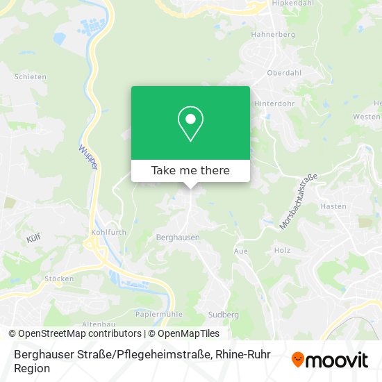 Berghauser Straße / Pflegeheimstraße map