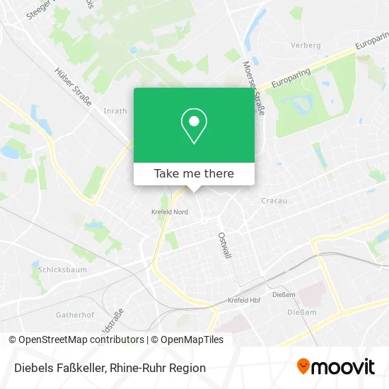 Карта Diebels Faßkeller