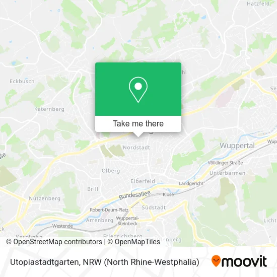 Карта Utopiastadtgarten
