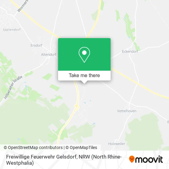 Карта Freiwillige Feuerwehr Gelsdorf