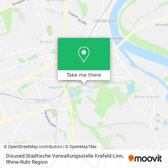 Disused:Städtische Verwaltungsstelle Krefeld-Linn map