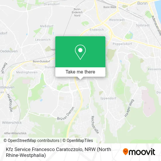 Kfz Service Francesco Caratozzolo map