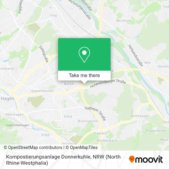 Kompostierungsanlage Donnerkuhle map