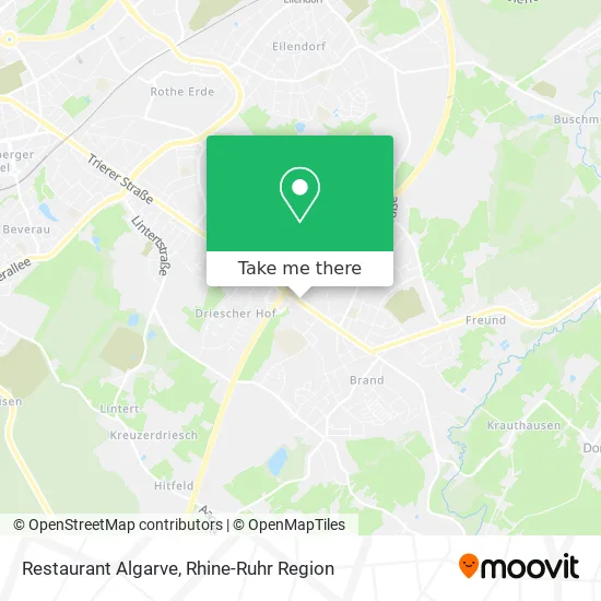 Карта Restaurant Algarve