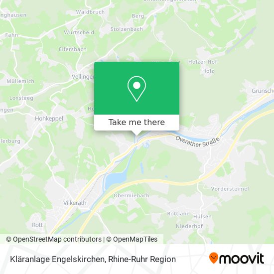 Карта Kläranlage Engelskirchen