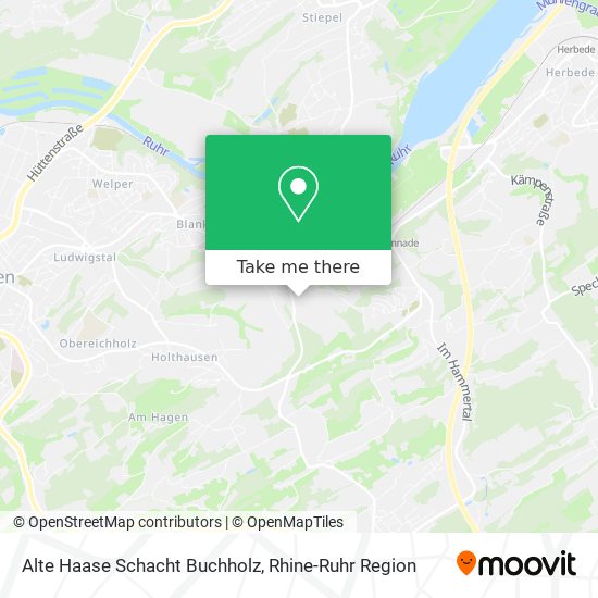 Alte Haase Schacht Buchholz map