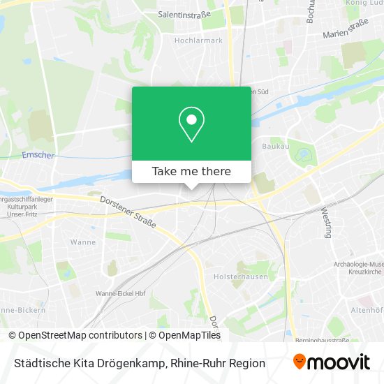Städtische Kita Drögenkamp map