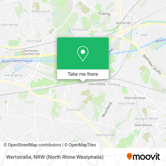 Карта Wertstraße