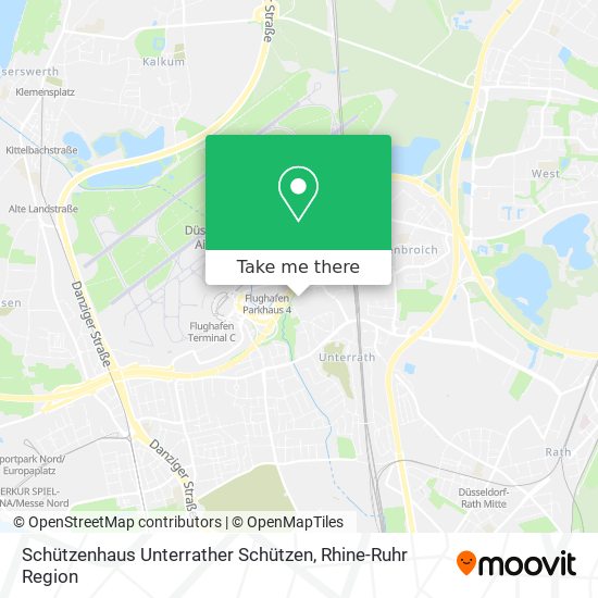 Schützenhaus Unterrather Schützen map
