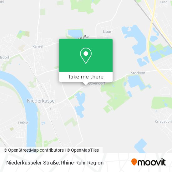 Niederkasseler Straße map