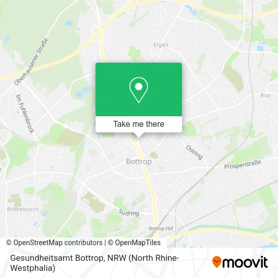Карта Gesundheitsamt Bottrop