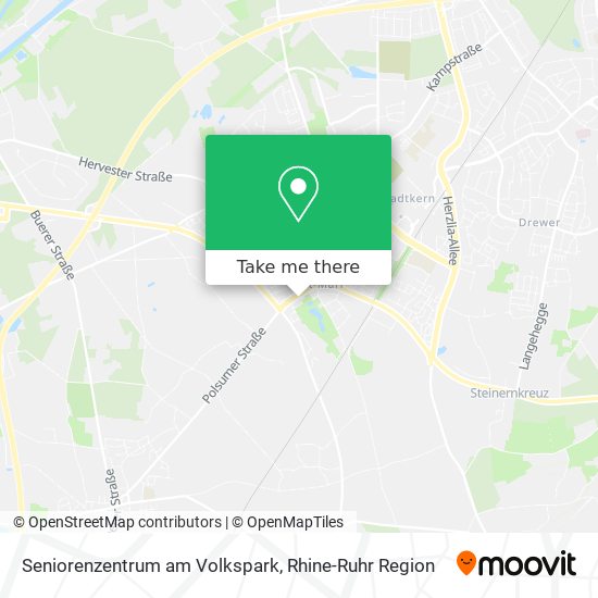 Seniorenzentrum am Volkspark map