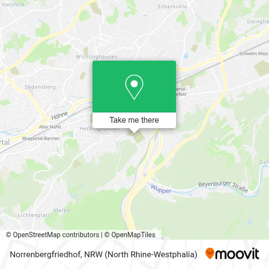 Norrenbergfriedhof map