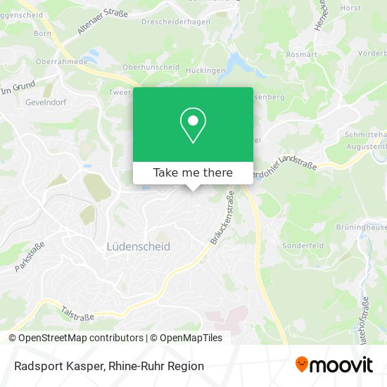 Radsport Kasper map