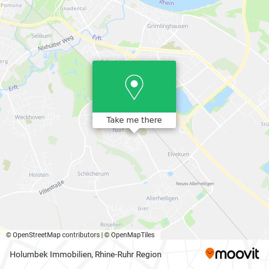 Holumbek Immobilien map