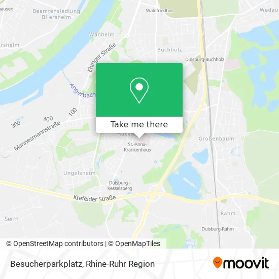 Besucherparkplatz map