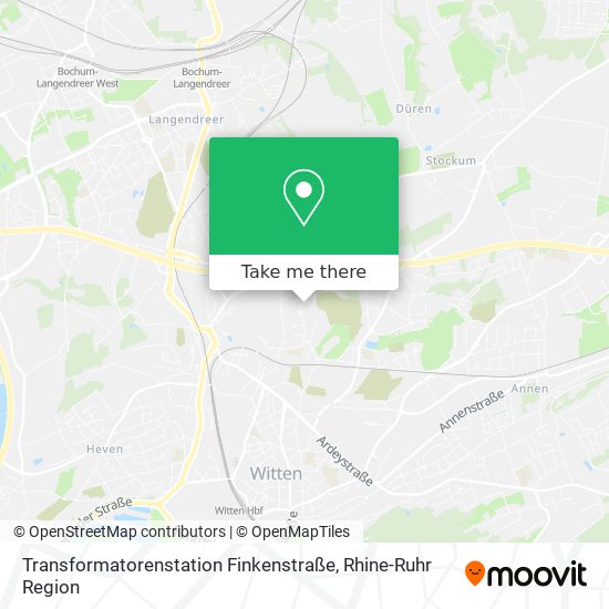 Transformatorenstation Finkenstraße map