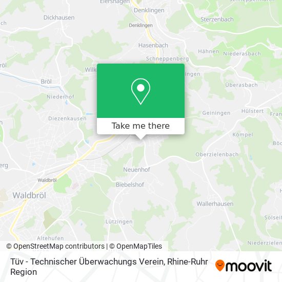 Tüv - Technischer Überwachungs Verein map