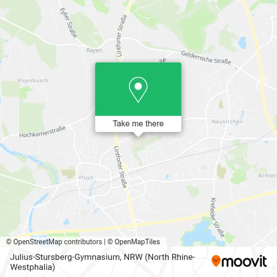 Julius-Stursberg-Gymnasium map