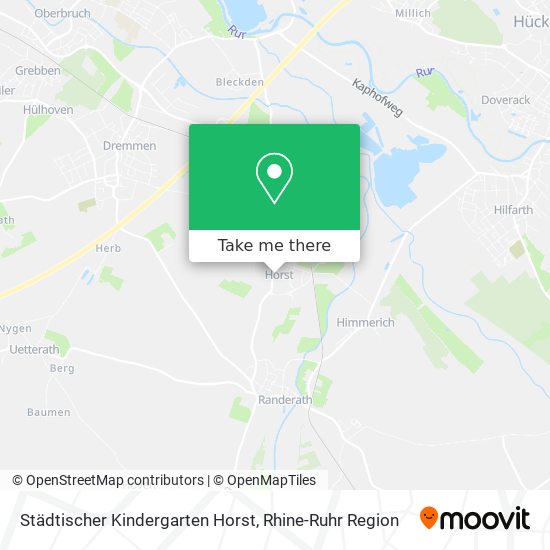Städtischer Kindergarten Horst map