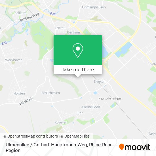 Ulmenallee / Gerhart-Hauptmann-Weg map