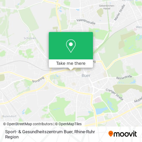 Sport- & Gesundheitszentrum Buer map