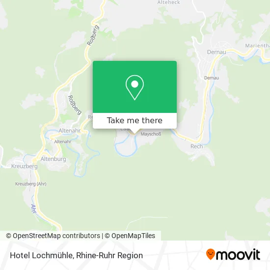 Hotel Lochmühle map