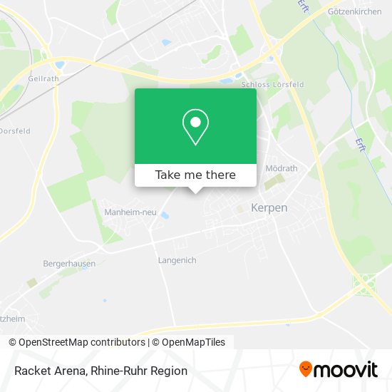 Racket Arena map