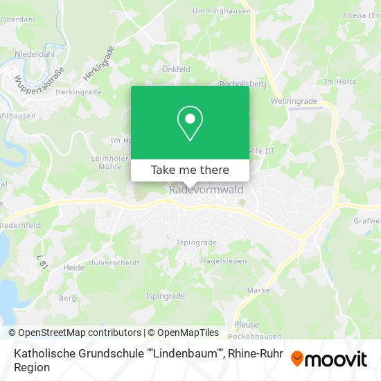 Katholische Grundschule ""Lindenbaum"" map