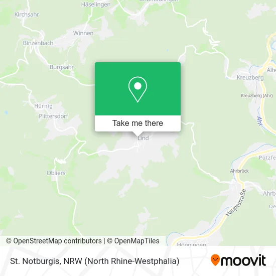 St. Notburgis map