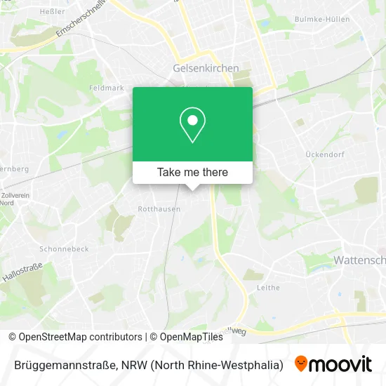 Карта Brüggemannstraße