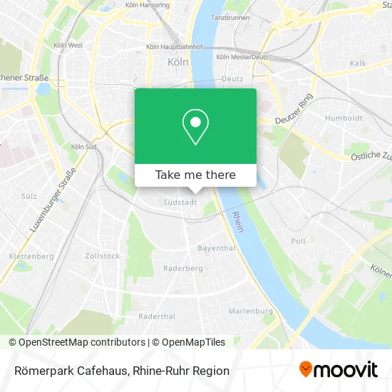 Römerpark Cafehaus map