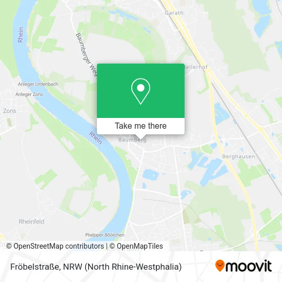 Карта Fröbelstraße