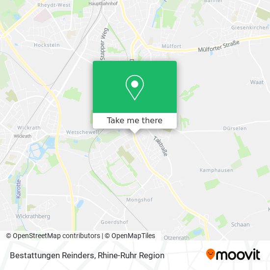 Bestattungen Reinders map