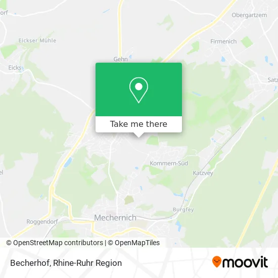 Карта Becherhof