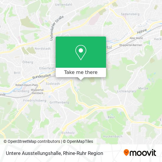Untere Ausstellungshalle map