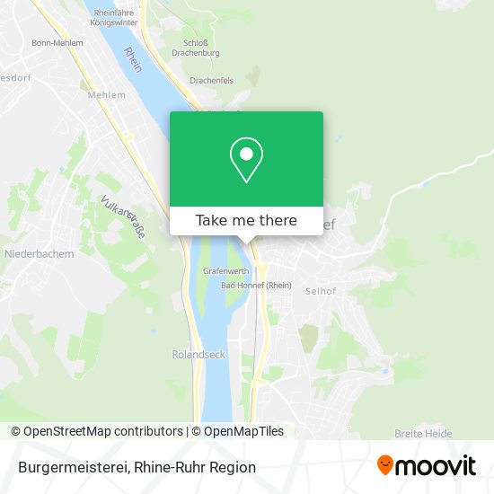 Burgermeisterei map