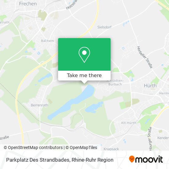 Parkplatz Des Strandbades map