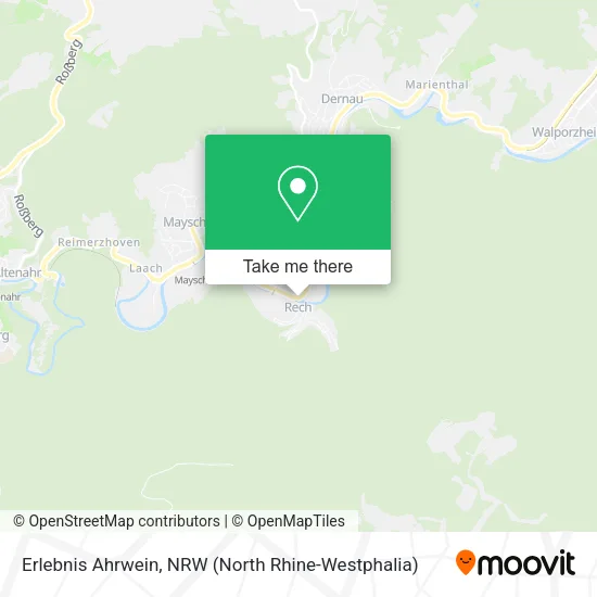 Erlebnis Ahrwein map