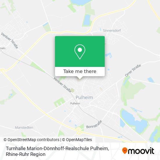 Turnhalle Marion-Dönnhoff-Realschule Pulheim map